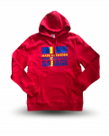 Mikina červená - Made in Sweden perfected in my garage